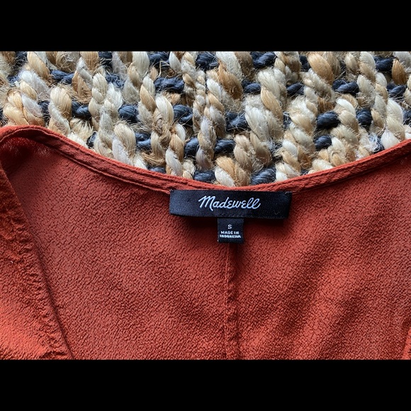 Madewell Heather Long-Sleeve Button-Front Dress - Picture 3 of 12